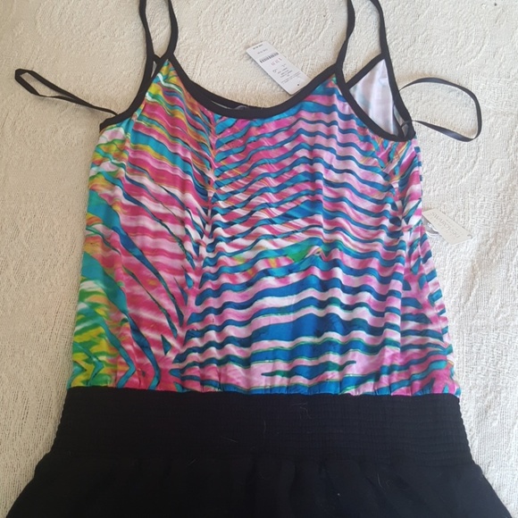 Bebe Cute Size L One-Piece Shorts Elastic - Picture 5 of 6